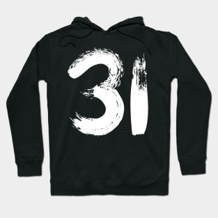 Number 31 Hoodie